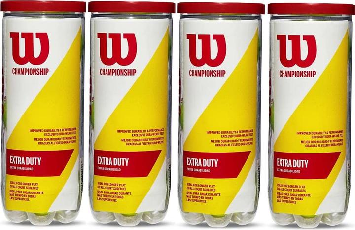 Actual product image Wilson Tennis balls CHAMPIONSHIP 3 pieces WRT100101