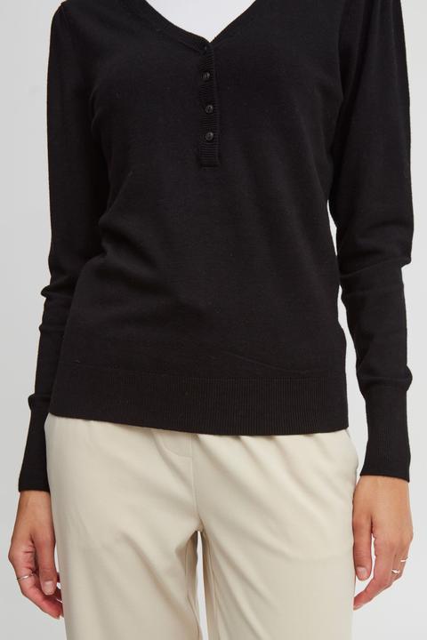 Actual product image B.young BYMMPIMBA1 BUTTON JUMPER - 20812781 (XL)