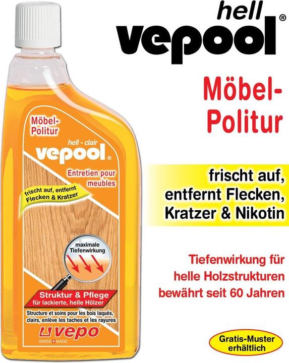 Produktbild Vepool hell Möbel-Politur