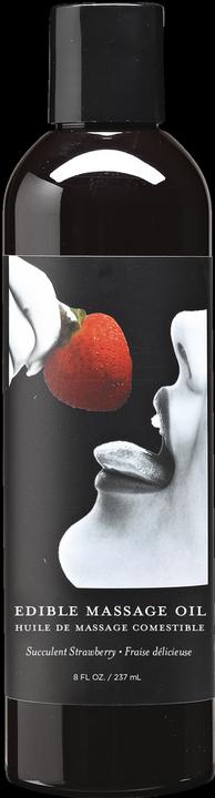 Produktbild Shots Strawberry Edible Massage Oil (237 ml)