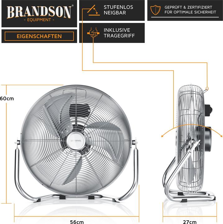 Image du produit Brandson Machine à vent (69 dB)