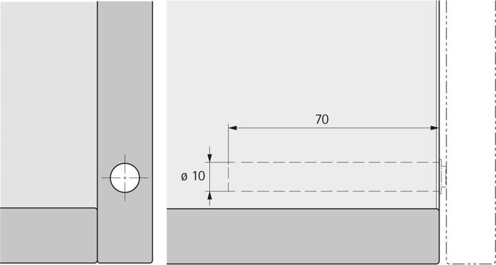 Produktbild Hettich Push-to-open Pin