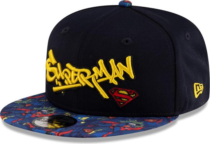 New Era 9Fifty Snapback Kinder Cap - Superman Graffiti Child (53)