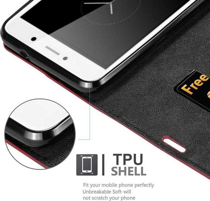 Produktbild Cadorabo Book Invisible Magnet Cover (Huawei Enjoy 7 Plus)