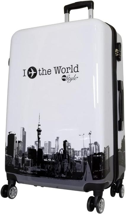 Actual product image Trendyshop365 Hartschalen-Reisekoffer (94 l, M (50 - 90l))
