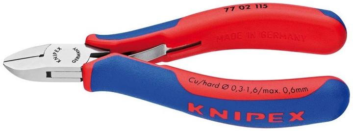 Actual product image Knipex Electronics Diagonal Cutter 77 02 115 SB (115 mm)