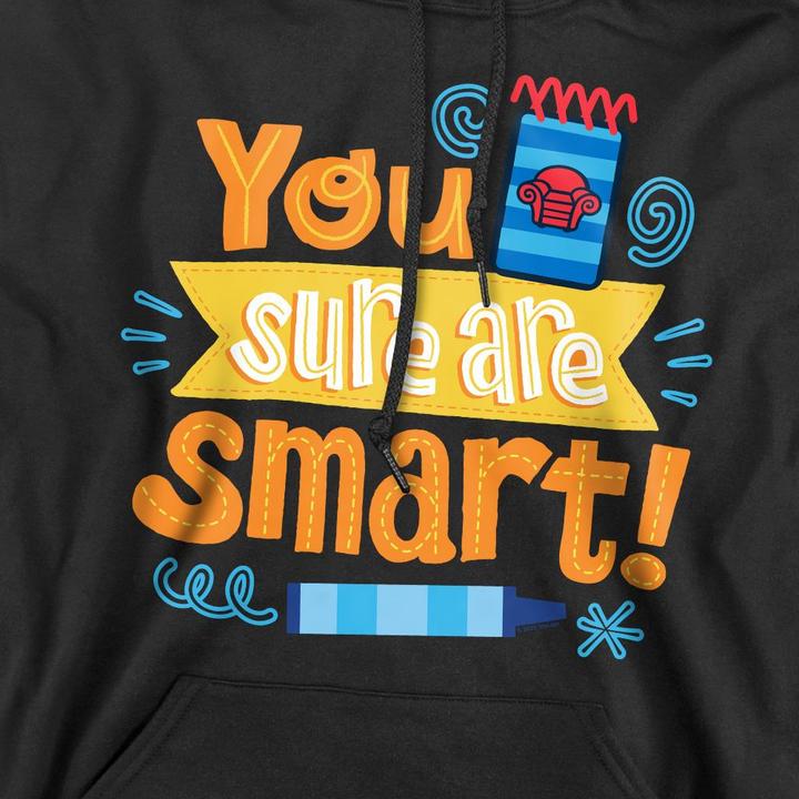 Immagine prodotto Blue's Clues & You! You Sure Are Smart! Felpa con Cappuccio Uomo (S)