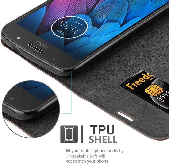 Immagine prodotto Cadorabo Copertina magnetica invisibile del libro (Motorola Moto G5S)