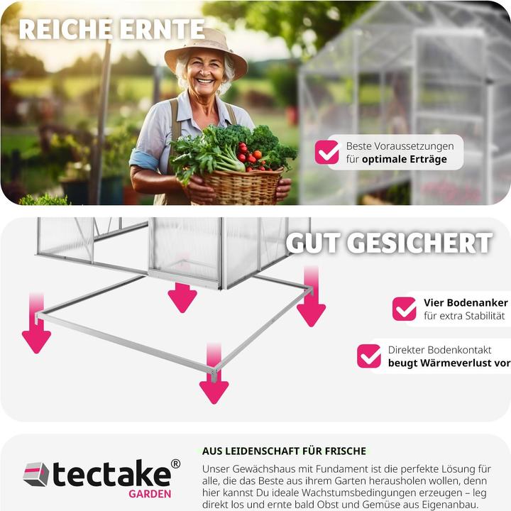 Image du produit tectake Serre de Jardin