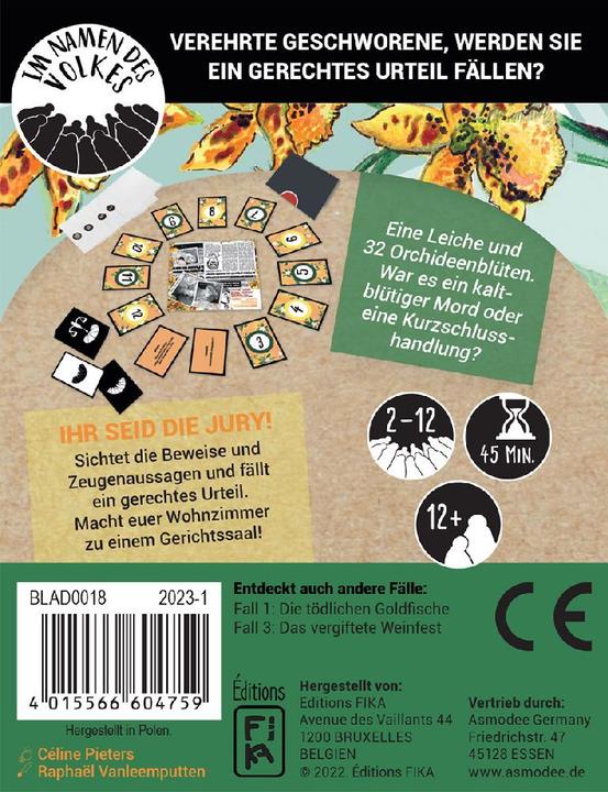 Actual product image FIKA Editions In the Name of the People - Case 2: The Hellish Ferryman (DE Edition) (German)