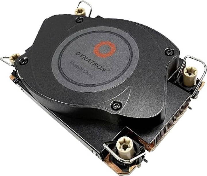 Productafbeelding Dynatron N3 Intel CPU-koeler 1U 4189-4-5 P4-P5 of P+ Copper1100 Heatsink met Dampkamer Base act (27 mm)
