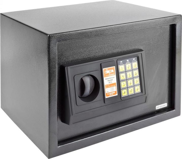 Produktbild Dema Möbeltresor / Wandtresor Digital 35x27x25 cm (22 l)