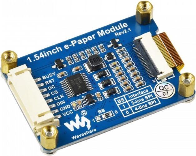 Immagine prodotto WaveShare Display E-Ink a 3 colori 200x200 da 1,54 pollici