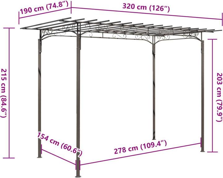 Immagine prodotto VidaXL Bexley (190 cm, 320 cm)