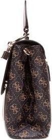 Actual product image Guess Tyren, Polyurethane, Textile Bag, Mini, Brown Stone, For Women, 26 x
