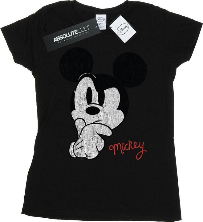 Disney Mickey Mouse Distressed Ponder TShirt (L)
