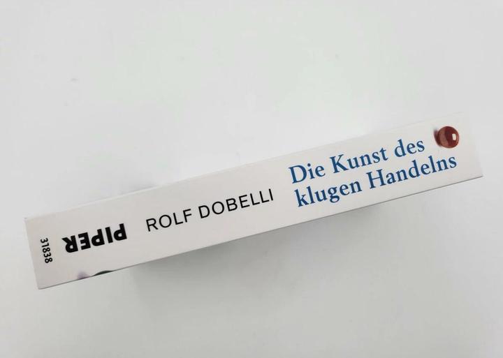 Actual product image The art of acting wisely (German, Rolf Dobelli)