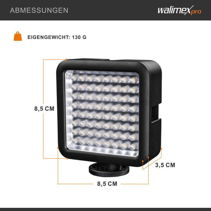 Produktbild Walimex pro pro 64 LED (Videoleuchte)