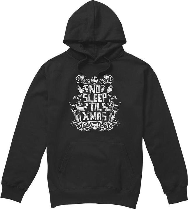 Immagine prodotto The Nightmare Before Christmas No Sleep Till Xmas Felpa con Cappuccio Uomo (XXL)