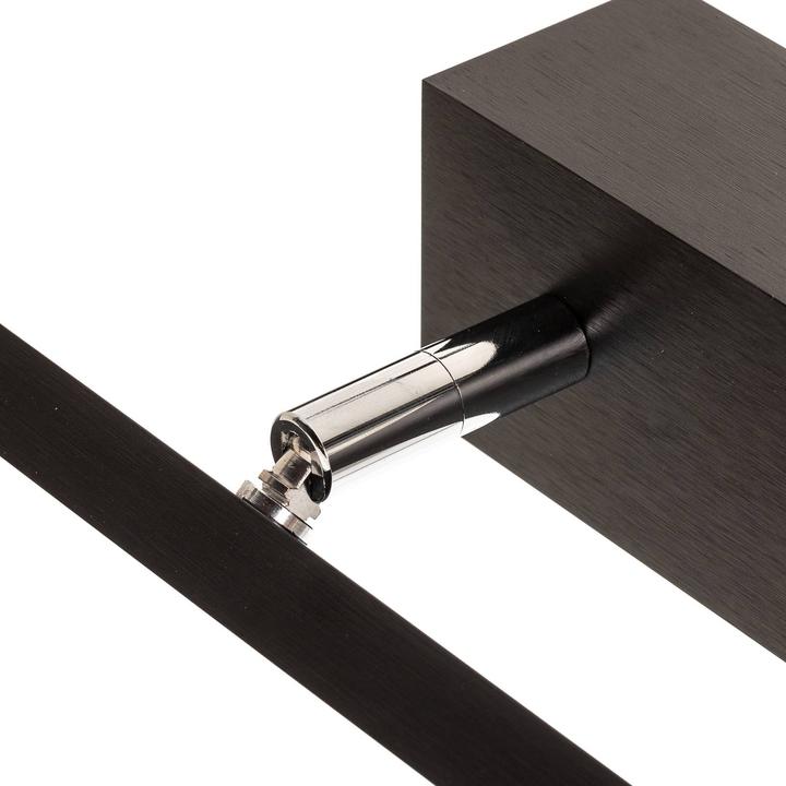 Image du produit Lucande ROTHFELS Rothfels Tolu LED lampe à tableau, noir, 138 cm (3000 lm)