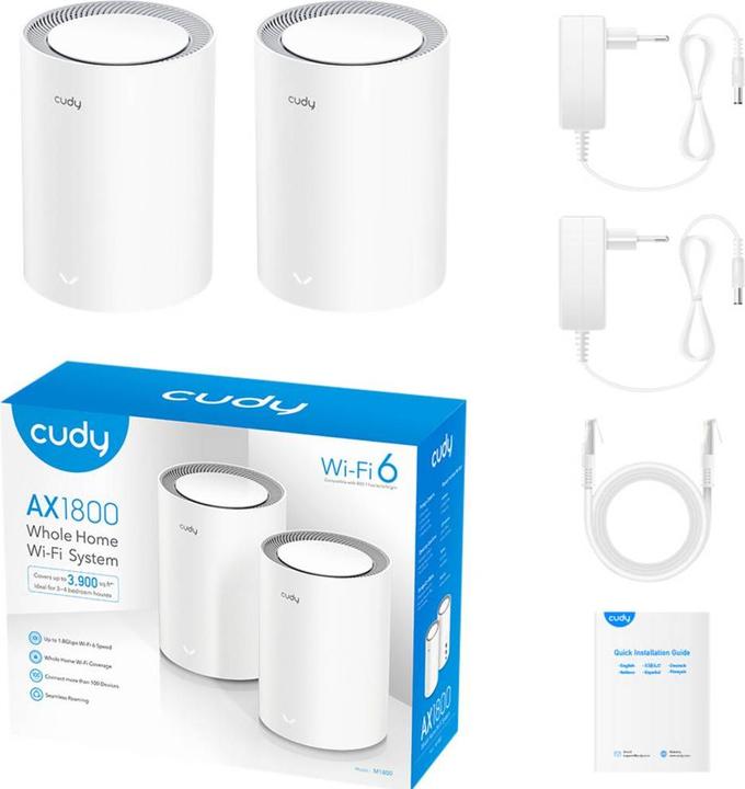 Actual product image Cudy AX1800