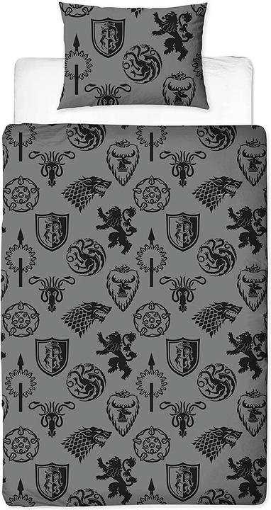 Actual product image Game of Thrones Icons bed linen set
