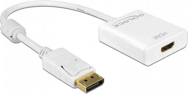 Delock Monitoradapter DP zu HDMI, aktiv,4K Support (HDMI, 20 cm)