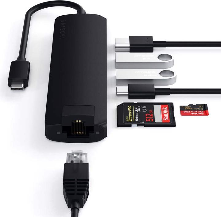 Image du produit Satechi ST-UCSMA3K (USB-C, 7 Ports)