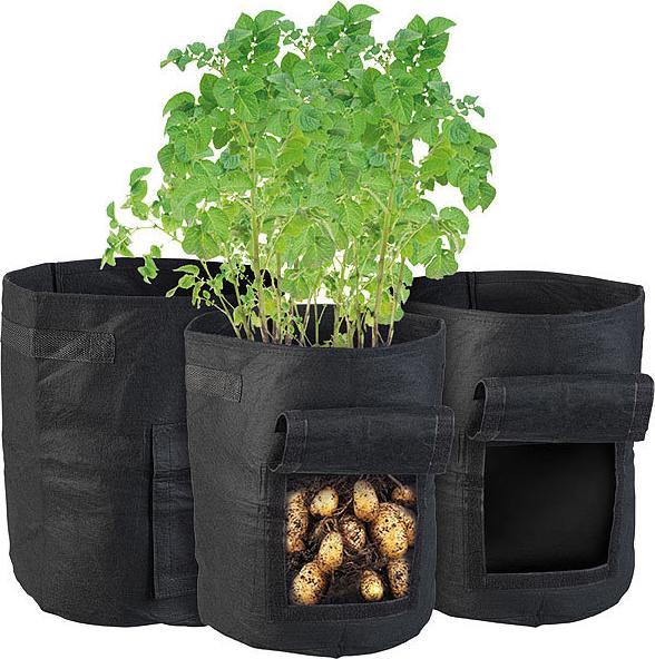 Image du produit Royal Gardineer Set de 3 sacs de croissance pour plantes (30 cm, 30 cm)
