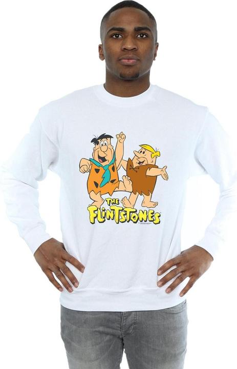 Actual product image The Flintstones Mens Fred And Barney Sweatshirt (3XL)