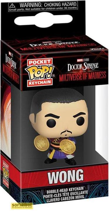 Actual product image Funko Portachiavi Pop! Dr Strange 2 : Wong