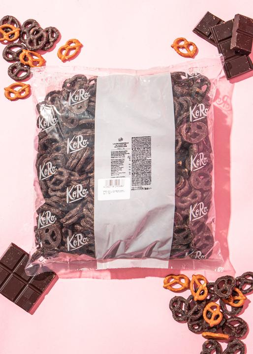Produktbild KoRo Laugebrezeln in dunkler Schokolade (1 Stk., 1000 g)