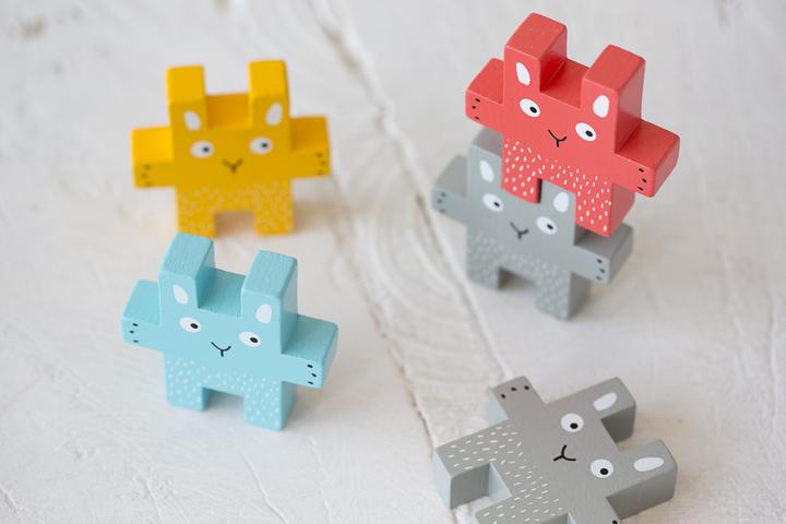 Actual product image Goula Stacking game (Dutch, English)