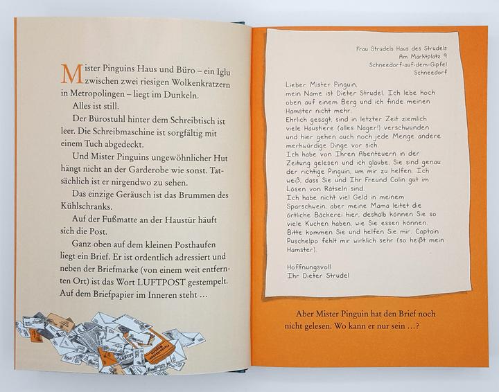 Produktbild Mr. Pinguin (2) und die Burg der dunklen Schatten (Deutsch, Alex T. Smith, Jan Möller, 2019)