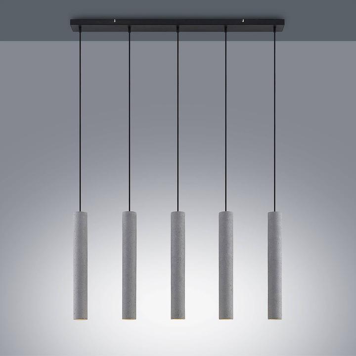 Image du produit Lindby Concretto 5 Lampe à suspendre Concrete (GU10)