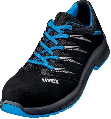 Image du produit Uvex Safety 6937139 Chaussures basses de sécurité S1P Taille (UE) : 39 Bleu, Noir 1 paire (S1P, 39)