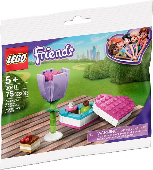 Actual product image LEGO Friends - Chocolate Box & Flower (30411, LEGO Friends)