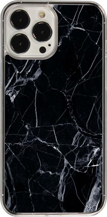 Actual product image PhoneLook Sleeve transparent Marble Black 01 (Apple iPhone 13 Pro Max)