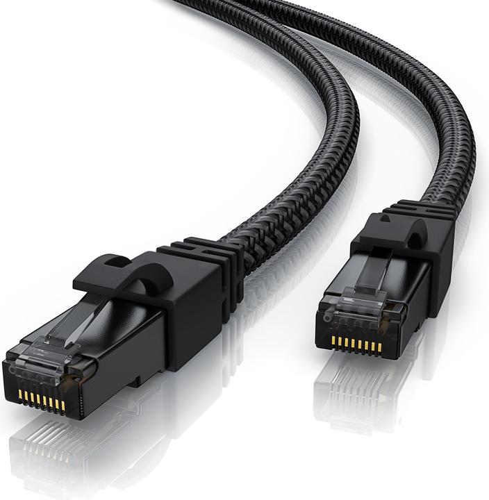Actual product image Primewire Network cable CAT.7, RJ-45, Ethernet, patch cable CAT 7, cotton jacket, Gigabit LAN cable (S/FTP, CAT7, 15 m)
