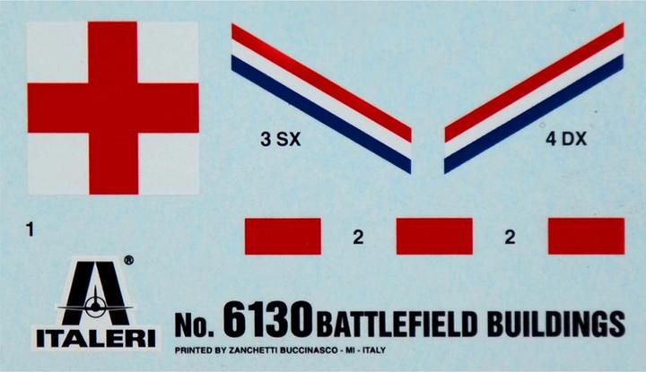 Productafbeelding Italeri Accessoires (fontein, commandopost et