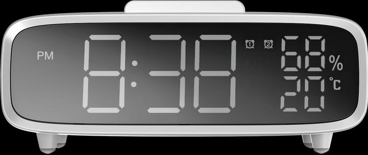 Actual product image Momax Q.Clock 5 Digital Clock with Wireless Charging