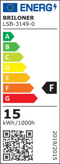 Energie-Label Briloner Frame (3300 lm)