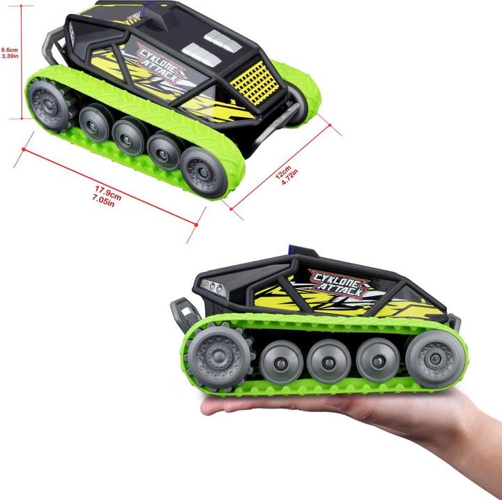 Actual product image Maisto Cyclone Attack with caterpillars