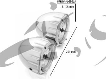 Produktbild Custom Acces Halogen Doppellampe