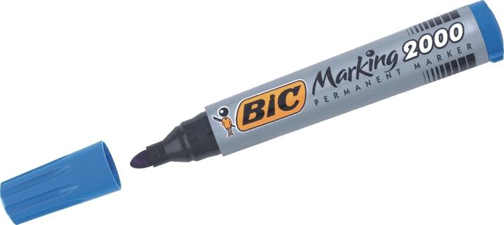 Actual product image Bic Marking 2000 Ecolutions permanent marker, blue (Blue, 1.70 mm, 1 x)