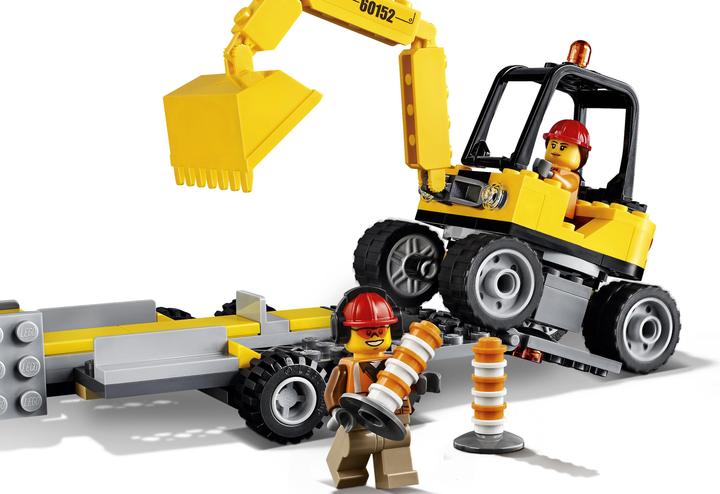 Actual product image LEGO Street cleaners and excavators (60152, LEGO City)