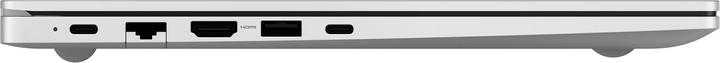 Actual product image Samsung Galaxy Book4 - 15.6 inch i5-120U 16 GB 256 GB W11P Platinum Silver (15.60", Intel Core 5 120U, 16 GB, 256 GB, DE)