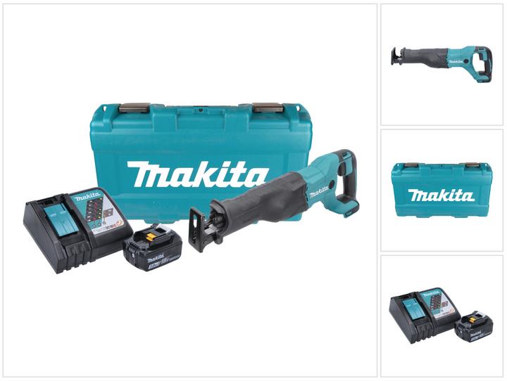 Produktbild Makita DJR 186 RF1K Akku Reciprosäge Säbelsäge 18 V + 1x Akku 3,0 Ah + Ladegerät + Koffer