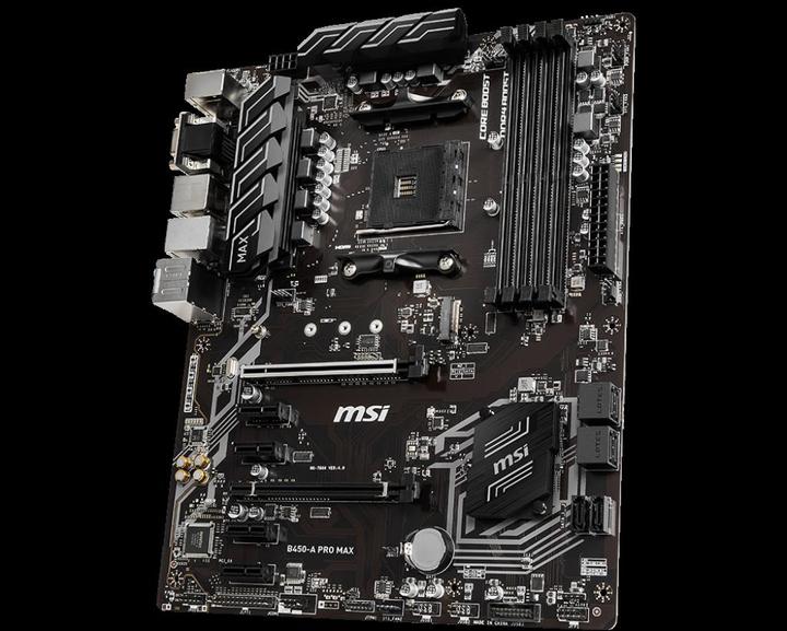 Image du produit MSI B450-A PRO MAX (AM4, AMD B450, ATX)