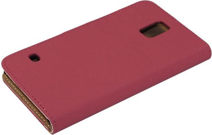 Produktbild König Design Schutzhülle Handytasche (Flip Quer) für Handy Samsung Galaxy S5 / S5 Neo Pink (Samsung Galaxy S5, Samsung Galaxy S5 Neo)